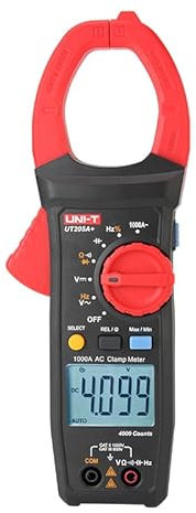 UNI-T Uni-trend Multimeter clamp meter UT205A+ UT206A+ clamp meter Clamp current meter Ammeter 1000V Voltmeter Voltage Frequency Professional Electrical Integrated Meter(UT205A+)