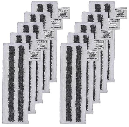 Pulitore Portatile a Vapore Detergente in Microfibra Mop Pad Mop Straccio Parti Mop Heads Accessori in Tessuto ， Compatibile for Karcher Easyfix SC2 SC3 SC4 SC5 (Color : Set-12)