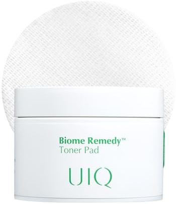 Biome Remedy Tonic Pads, 6,08 Unzen, flüssige Koreanische Hautpflege, beruhigende Baumwoll-Gesichtspads für empfindliche Haut, 70 Blatt