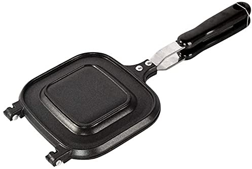 MYVVKIA Padella a Doppia Faccia con Manico, Padella per Pancake con Uova Fritte, Padella Senza colata