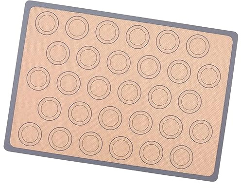 Garneck Tappetino Da Forno Per Macaron - Tappetino in Silicone Per Fondente Stendipasta Utensili Da Forno E Teglie Da Forno