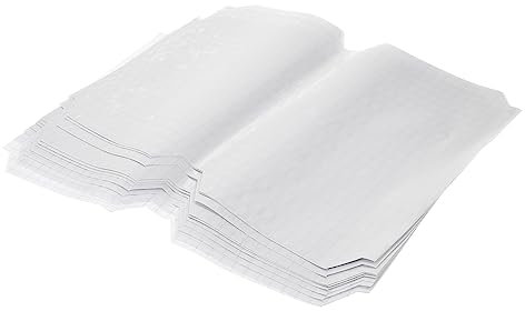 KAILIKETIY 20stücke Selbstklebende Transparente Buchumschläge Aus Mattem Material Und Schützend Für Schulbücher Notizbücher Und Comics Kleine