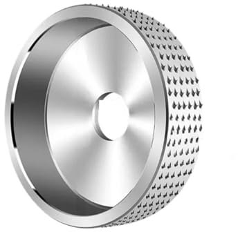 Disque Abrasif pour Meuleuse d'angle en Bois Rond, Outil Rotatif de Ponçage et de Sculpture, Disque Abrasif pour Meuleuse d'angle, Carbure de Tungstène, Alésage de 16 mm, Outils de Meulage
