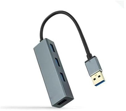 PRENDELUZ Hub USB 3.0 avec 4 Ports USB-A, Connexion Micro USB et câble de 10 cm, idéal pour étendre Les connexions et transférer des données.