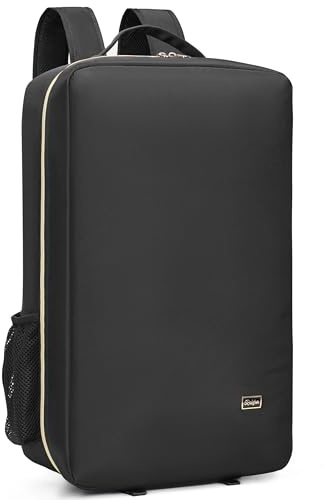 Rabjen DJ Backpack for Club Gigs, DJ Mixer Case Compatible with Pioneer DJ DDJ-REV1, DJ Controller, Novation Launchkey 37 Key Keyboard and More Equipment