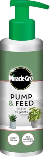 Miracle-Gro Pump & Feed All Purpose 200ml – Ready to Use Plant Food – Instant Nutrient Boost for Healthier Indoor and Outdoor Plants