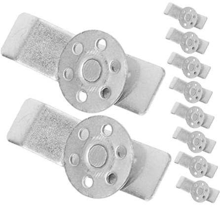 HONITANO Kit Supporto Per Lavello Sottotop Da 10 Pezzi Clip Rotonde Per Lavelli Da Staffe Montaggio Resistenti Per Lavandini Clip Per Fissaggio