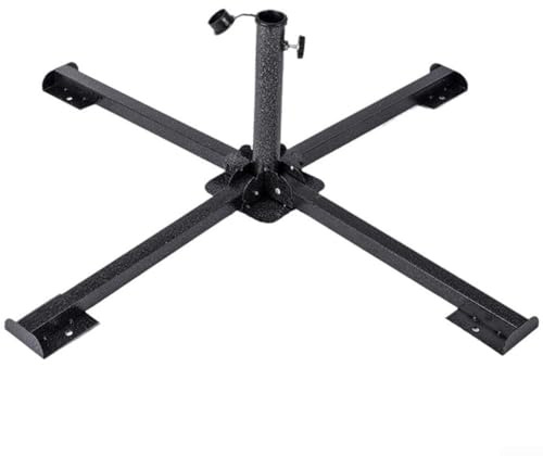 Pied de parasol compact et réglable pour protéger du soleil en plein air – Idéal pour les terrasses, les jardins et la plage, assure stabilité et durabilité