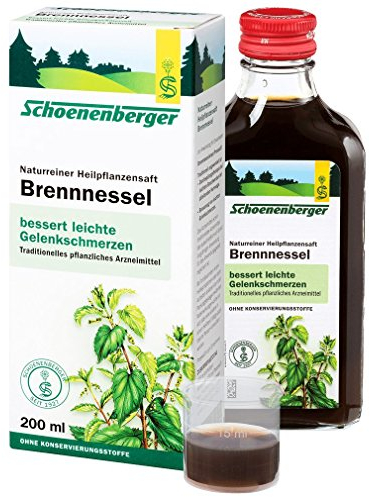 Brennnessel, Naturreiner Heilpflanzensaft bio 2 x 200 ml