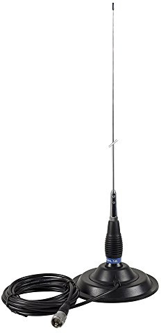 PNI Antena PNI-ML145MAG de 145 cm de Longitud e imán Incluido en Plata