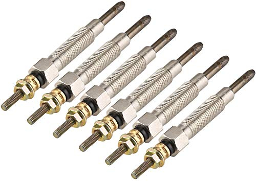 KIMISS Bujías de encendido para automóviles, hierro 6pcs / set Bujías de precalentamiento para (Y60) 4.2