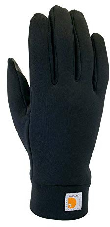 Carhartt Men's A755 Stretch Fleece Liner Glove - X-Large - Black