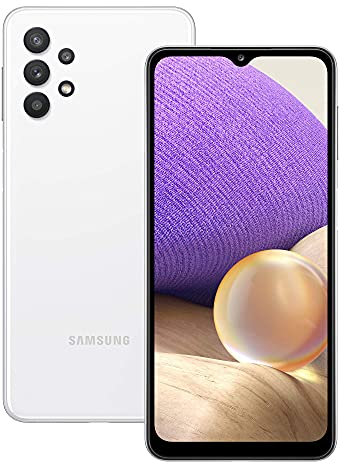 Samsung Galaxy A32, 5G SIM Free Android Smartphone - Awesome White (UK Version) (Renewed)