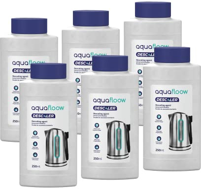 Aquafloow Universel Détartrant Liquide Kit 6x250ml Anticalcaire pour Machines à Café | Détartrage & Nettoyage Extra Complet Pour Fers À Repasser, Bouilloire & Douche, Détartrant pour Machine à Café