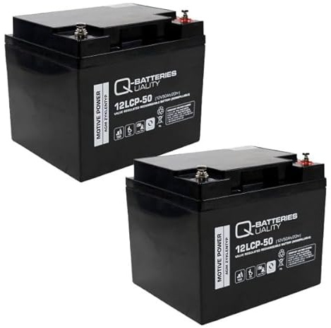 Ersatzakku für Invacare Meteor 10kmh Scooter 24V 2 x 12V 50Ah