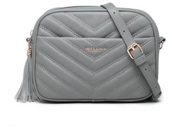 Miss Lulu Sac à bandoulière pour femme, petite fille, sac à main en cuir, sacs d'épaule imperméable, avec bandoulière réglable