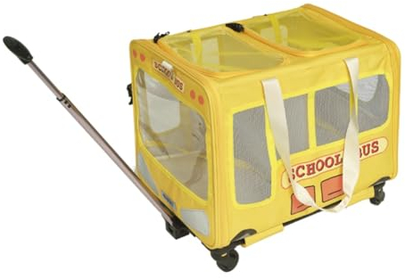 Campus-Bus-Rucksack Haustier-Ausflugstasche Trolley-Koffer Mit Großem Fassungsvermögen Katzen- Und Hunderucksack Am Fahrzeug Montiertes Katzennest