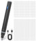 Cuteefun Borrador Eléctrico, Goma de Borrar Recargable USB C con 220 Recambios de Borrador, 2 Tamaños de Borrador, Goma Electrica de Agarre CóModo para Artistas, Estudiantes, Ingenieros, Negro