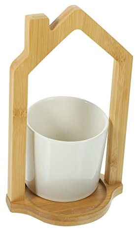 Cabilock Organizador De Utensilios De Cocina Mango De Soporte Para Cubiertos Cerámico Decoración Moderna y Práctica Para Almacenamiento De Cubiertos La Encimera