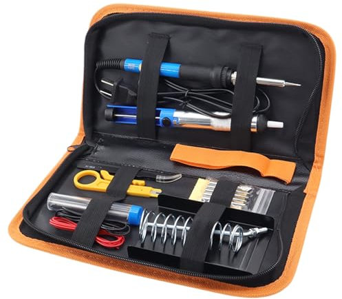 Fer à Souder | Kit de Soudure 60W pour Circuits Électroniques - Outils Électriques Numériques pour Passionnés et Projets de Jardinage Bricolage Créatif Maison