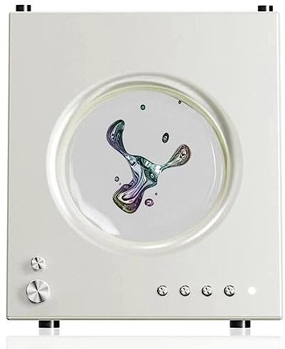 Magnetic Fluid Speaker, 360° Surround Sound Home Theater Audio System for TV, Computer, and Office Decor, Dancing Ferrofluid with Music Rhythm