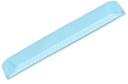 LAIOUSN Protectores de silicona extendidos para bañera para niños, barrera de agua de 3 pies con ventosas y estante de almacenamiento de juguetes, accesorio de baño antideslizante, divisor de baño de