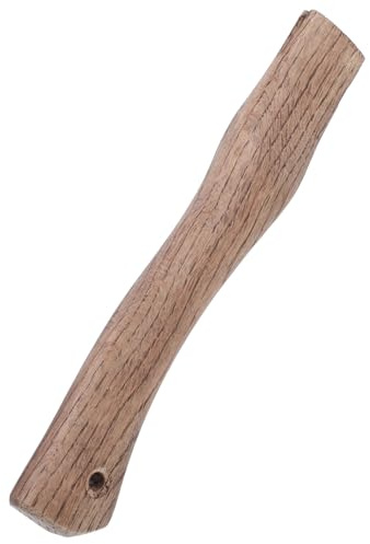 AUTSUPPL Manche en Bois de Q Acutissima Carbonisé pour Hache de Camp – Design Tête de Tigre Ergonomique – Longueur 27 Cm – Remplacement Solide pour Travaux du Bois et Jardinage – Outil