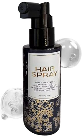 Aide-Capillaire Spray 60 ml Conditionneur Naturel à Absorption | Soin Traitant pour Cheveux Fins Soin à la Maison ou en pour Adultes Femmes