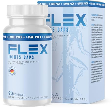 Flex Joints Caps | für deine körperliche Balance | bewährte Zutatenkombination | 90 Kapseln