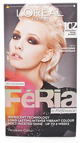 L'Oreal Haarfarbe, Feria Schillernde Perle Blond 10.21