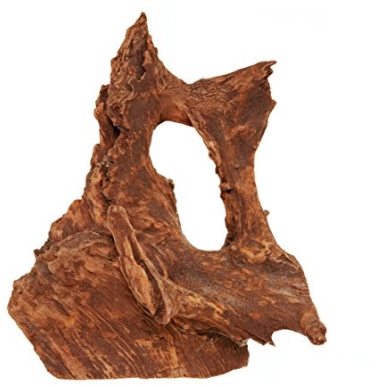 Dehner Aqua Akvariumdekoration mangrovrot large, höjd ca 40–60 cm, brun