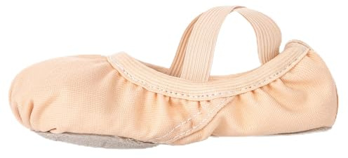Tancefair Scarpette da Danza Classica Tela Scarpette Ballo Mezze Punte Scarpe Danza Scarpe da Ballerina Ginnastica Ballo Pantofole per Bambina Ragazze Donne Adulto