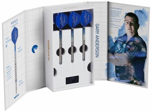 Unicorn 2019 Edition-Gary Anderson World Champion 90 Percent Dartpfeile aus Wolfram