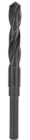 Samfox Punta elicoidale, punta elicoidale HSS con gambo ridotto diametro 1/2 pollici con scatola di immagazzinaggio(14.5mm)
