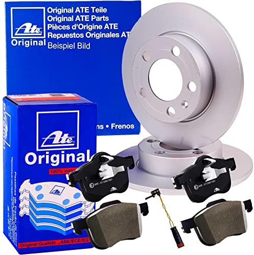 ATE Bremsscheiben 300mm + Beläge hinten für C-Klasse W205 S205 A205 C205