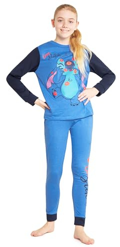 Disney Princess Girls Pyjamas for Kids Full Length Pjs Set 100% Cotton Princess Nightwear Sleepwear