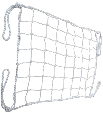 Hängendes Frachtnetz - Polyester-Hebenetze, Anhängernetz, Cargonetz Heavy Duty, Tragbar Schutznetz, Kajakdeck Gepäcknetz, Für Docks, Logistik, Fracht, Anpassbar Hebenetz (Size : 3 X 3M/Mesh 20cm/Load