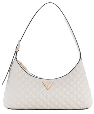 GUESS Eco Rianee Shoulder Bag Stone