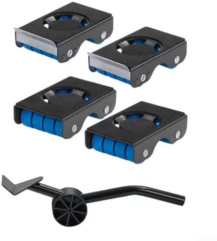 Sposta senza sforzo elettrodomestici pesanti con questo kit completo di attrezzi per sollevamento mobili (bianco)