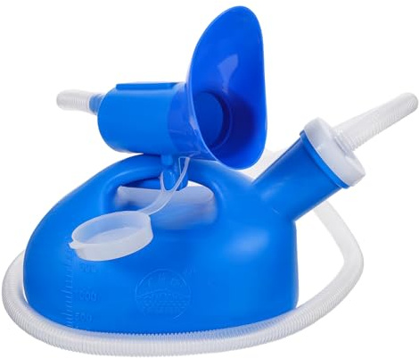 WOFASHPURET Orinal Portátil para Mujer de Botella de con Mango Recipiente para y Camping y Almacenamiento para Ancianos