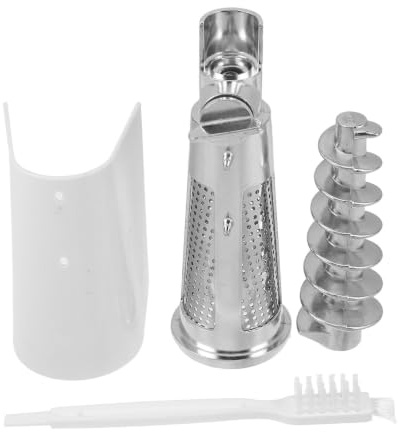 ELEOUTI Set 1 Pezzo Accessorio Colino per Spremiagrumi di Pomodoro in Metallo e Plastico Filtrazione di Precisione e Facile Installazione per Cucine Domestiche e Ristorazione