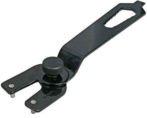 Faithfull FAIPINKEY Adjustable Angle Grinder Pin Key Wrench, Capacity 15-52 mm