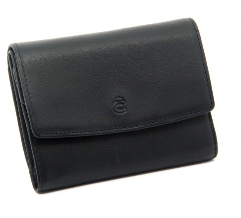 Esquire Münzbörse Logo Herrenbörse Schwarz 011210