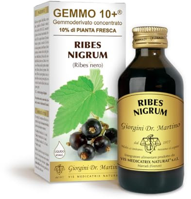 Dr Giorgini Dr. Giorgini, Ribes Nero Gemmoderivato Concentrato Liquido Analcoolico - 100 ml