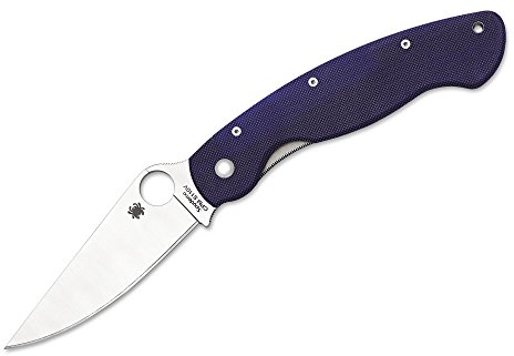 Spyderco Taschenmesser Military G-10, Blau, One Size
