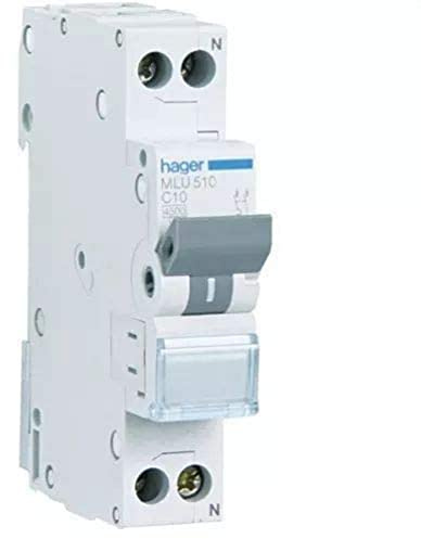 Interruptor automático magnetotérmico serie ML, 1P+N, 16A, C, 6KA