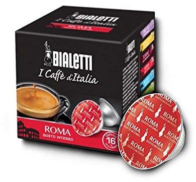 160 Capsules Aluminium I Cafés' D'Italie Bialetti Mokespresso Roma Originaux