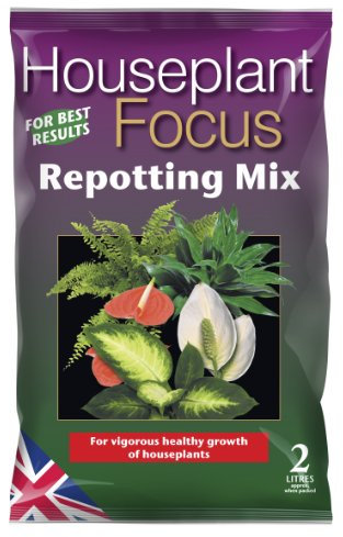 Growth Technology Repotting Mix Orchid Houseplant Cactus Citrus Bonsai Carnivorous African Violet (Housplant 2L)
