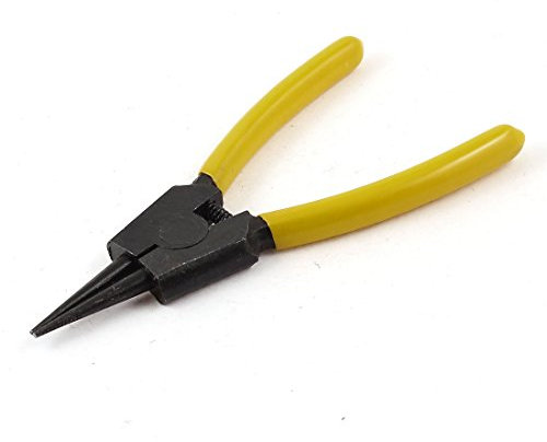 Aexit Handwerkzeug Gelb Griff Interne gerade Sicherungsringzange 5' ' (8fdf54417c4f89998788219cd3fb213f)