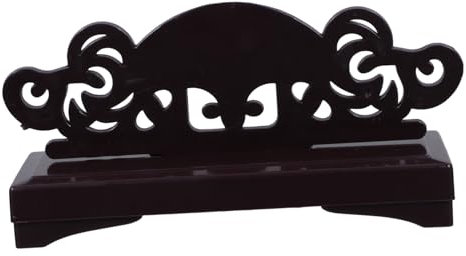 Fan Display Base Retro Fan Sturdy Display Base Suspendu Japanese Folding Fan Display Stand Fans Wedding Wall Hooks Decorative Desktop Hand Japanese Hand Fan Stand Block Gazebo Card